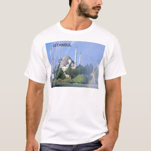 T-shirt Mosquée bleue de la Turquie Istanbul (St.K)
