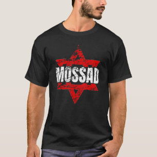 T-shirt Mossad Israël Service secret israélien Tel Aviv Me