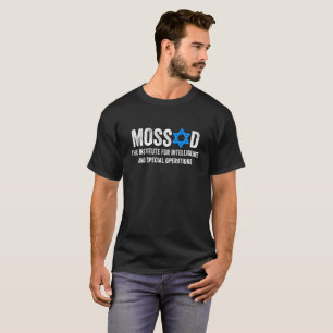 T-shirt Mossad L'Institut Pour Le Renseignement Tee