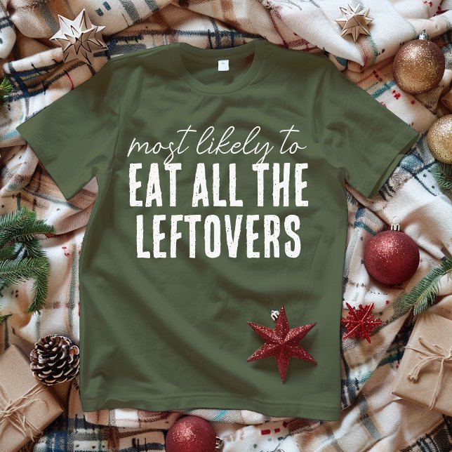 T-shirt Most Likely To Custom Funny Christmas Family (Créateur téléchargé)