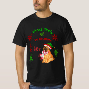 T-shirt most likely to decorate her dog