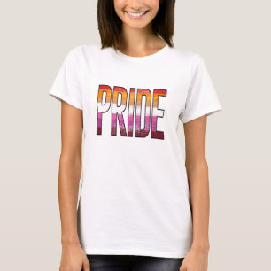 T-shirt Mot de fierté lesbienne