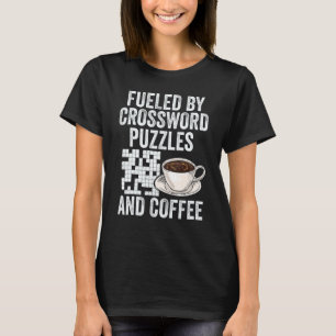 T-shirt Mot de passe Puzzles Café Lover Retraite Puzzle P