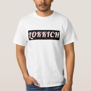 T-shirt mot frison lokkich traduire vers heureux