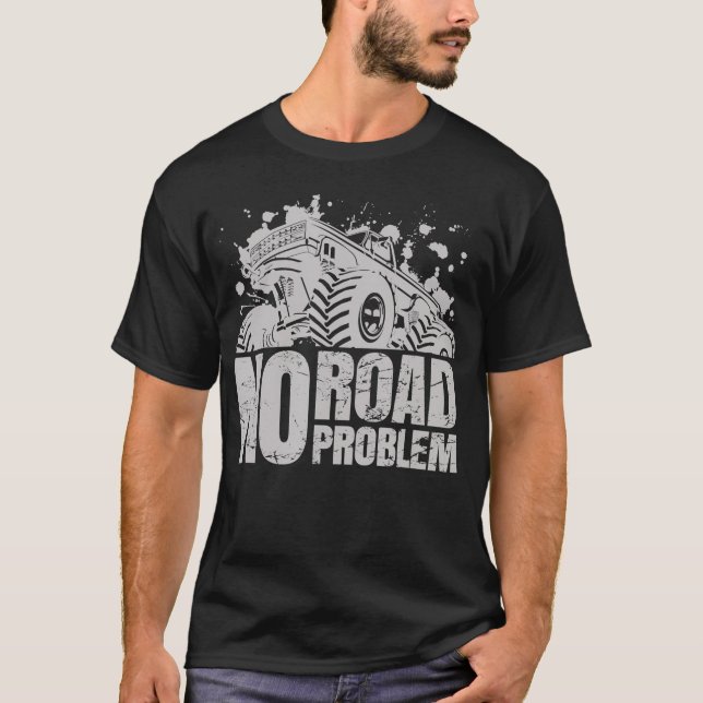 T-shirt Mot-shirt Mens 44 Offres off Road pour boue (Devant)