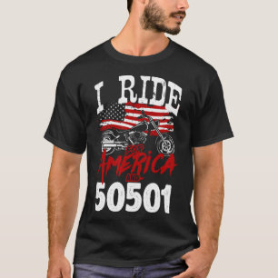 T-shirt Motard anti Trump 50501 Pro-démocratie R