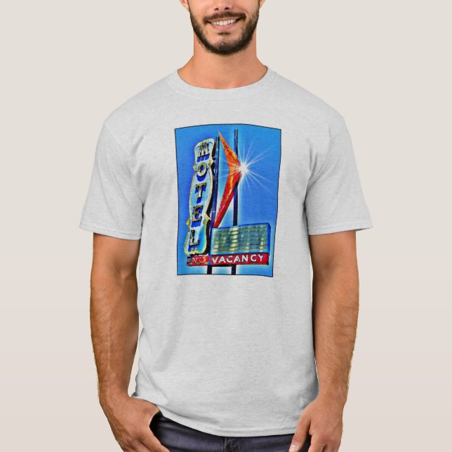 T-shirt Motel aucun Offre d'emploi-Mens (Devant)