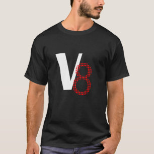 T-shirt Moteur à huit cylindres V8