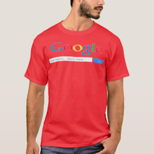 T-shirt moteur de recherche Google