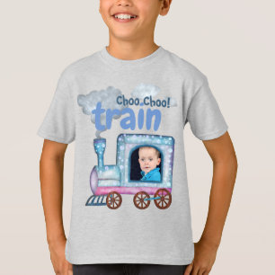 T-shirt Moteur de train mignon