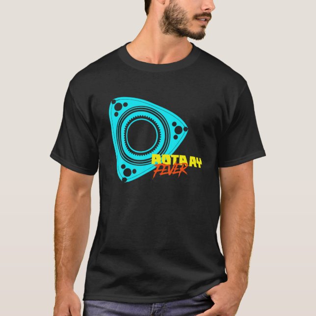 T-shirt Moteur Rotary Fever (Devant)