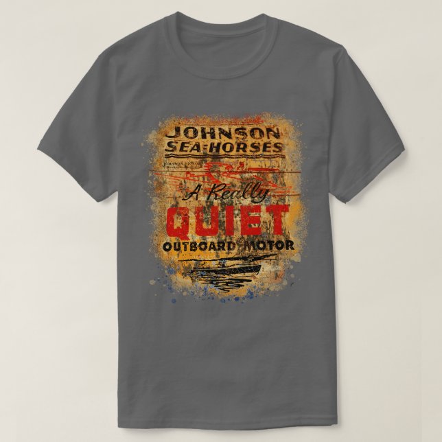 T-shirt Moteurs extérieurs vintages (Design devant)