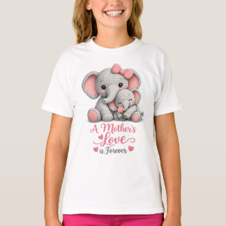 T-shirt Mother’s Day Elephant Mom Art_ Mother'day special 