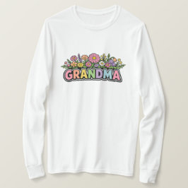 T-Shirt-Mother's Day Gift For Grandma-T Shirt