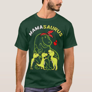 T-shirt Mother's Day Mamasaurus Tyrannosaurus Rex Mama 3 K