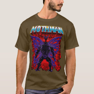 T-shirt Mothman en 80s Action Figure