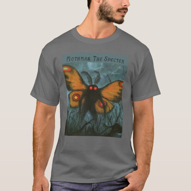 T-shirt Mothman le spectre (Devant)