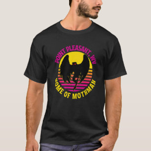 T-shirt Mothman Point Agréable Wv Rétro Cryptid Créature F
