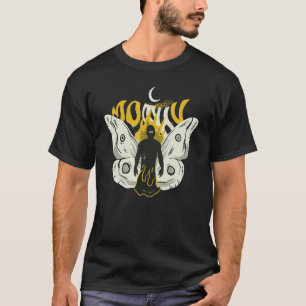 T-shirt Mothman Psychic Cryptid Mothman Créature de Poin