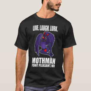 T-shirt Mothman Vive Amour Cryptide Se Tapir