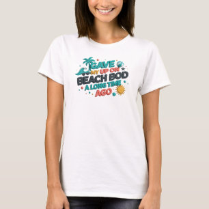 T-shirt Motif Artistique ABANDONNÉ DEPUIS LONGTEMPS DE PLA