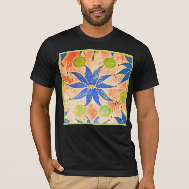 T-shirt Motif artistique chromatique (Devant)