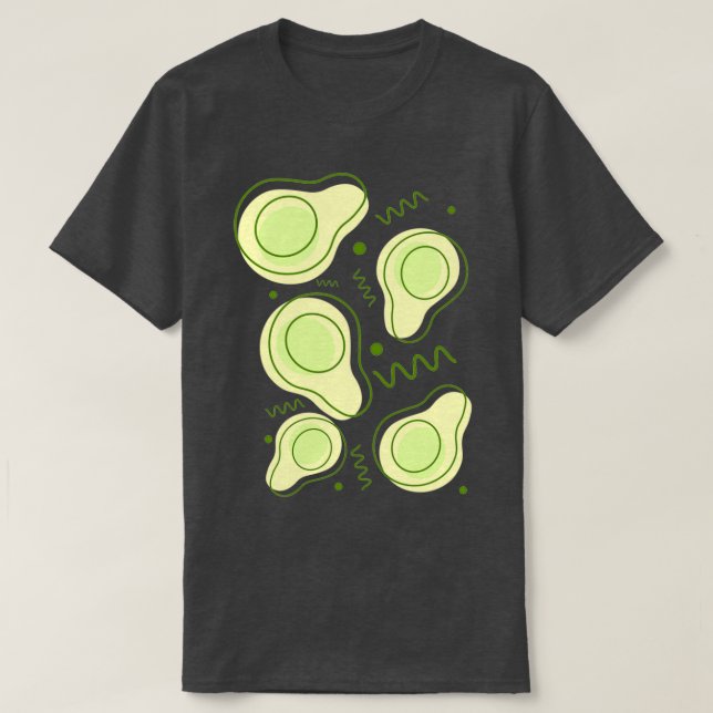 T-shirt Motif Avocado 9 2 (Design devant)