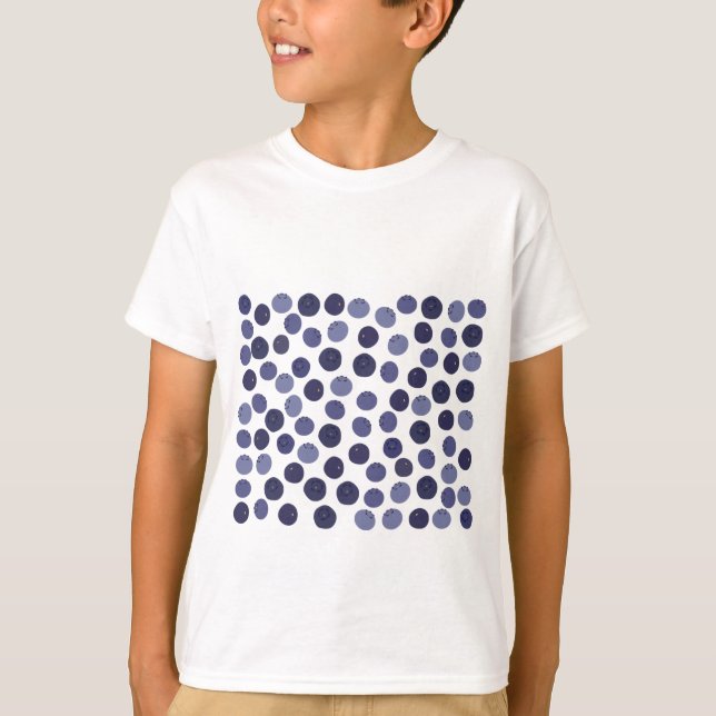T-shirt Motif Blueberry (Devant)
