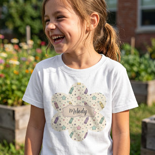 T-shirt Motif crayon mignon de rentrée scolaire
