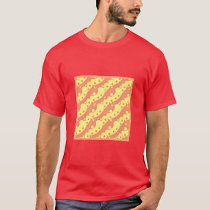 T-shirt Motif d'abstraction coloré éblouissant