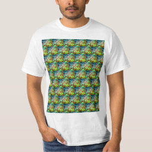 T-shirt Motif de bulles vertes