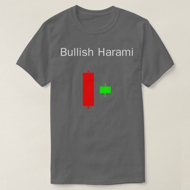 T-shirt Motif de chandeliers Bullish Harami (Design devant)
