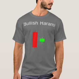 T-shirt Motif de chandeliers Bullish Harami