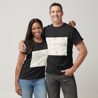 T-shirt Motif de chats joueurs