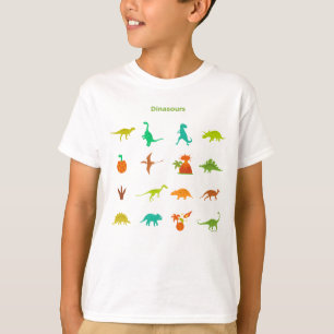 T-shirt Motif de dinosaures