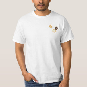 T-shirt Motif de Donuts Colorés Rétro pour une Fête Amusan