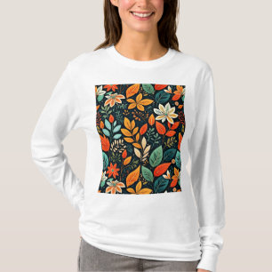 T-shirt Motif de fleurs exotiques florales