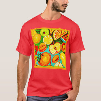 T-shirt Motif de fruits capricieux. Commandez dès maintena