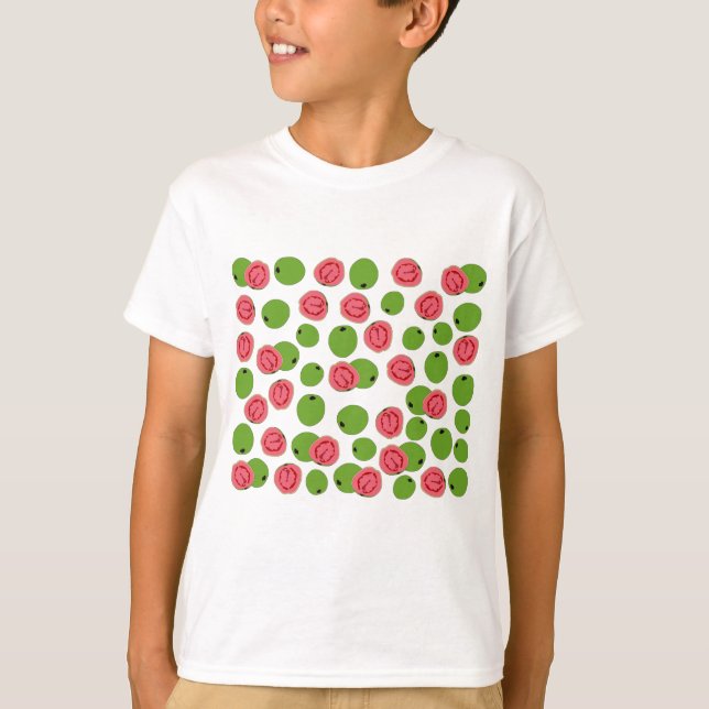 T-shirt Motif de fruits de goyave (Devant)