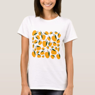 T-shirt Motif de fruits d'été Mango