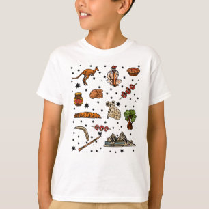 T-shirt Motif de la fête nationale australienne Koala Kan