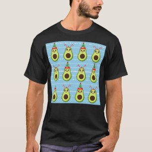 T-shirt Motif de l'Avocado de Noël mignon