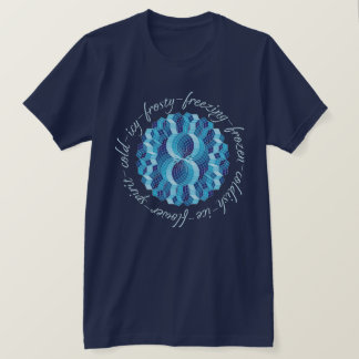 T-shirt Motif de l'Esprit-glace