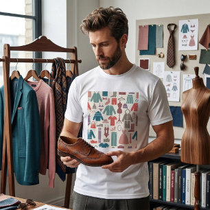 T-shirt Motif de mode tendance Vêtement graphique élégant