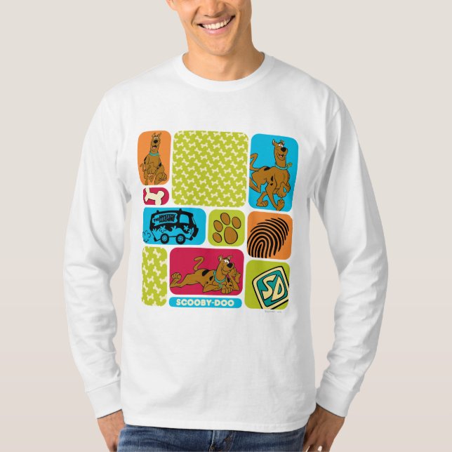 T-shirt Motif de mystère Scooby-Doo (Devant)