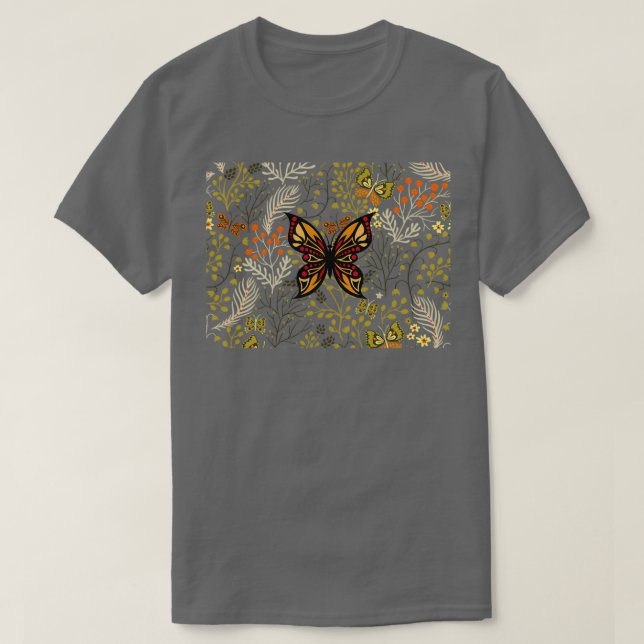 T-shirt Motif de papillon Safari (Design devant)
