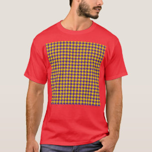 T-shirt Motif de pied de  jaune pourpre