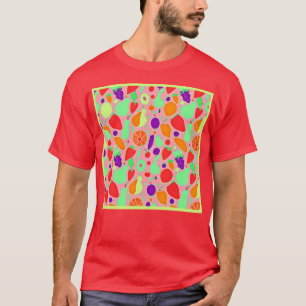 T-shirt Motif de spectre coloré fruité