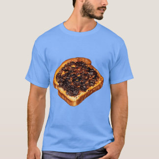T-shirt Motif de toast Vegemite