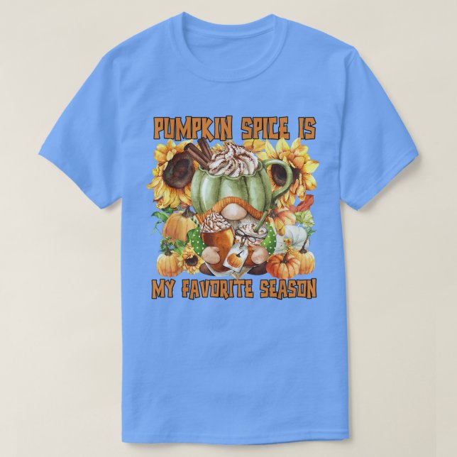 T-shirt Motif De Tournesol Pour L'Amour D'Automne Drôle Th (Design devant)